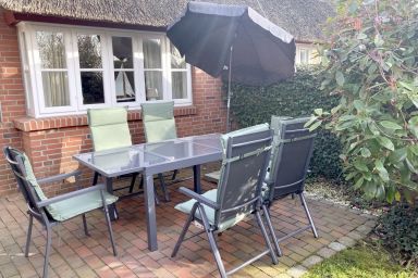 Ohl Dörp 22 Pastoratshof, Haus 3 - Ferienwohnung in Wrixum, mit 3- Zimmern auf 60m² im Reetdachhaus