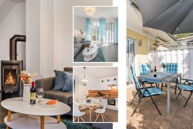 Ferienhaus Möwenkoje - Charmantes Ferienhaus mit Kamin, Terrasse & Garten – Erholung pur im Grünen