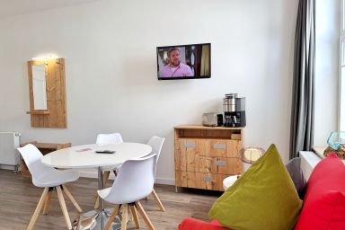 Binz - Villa Glückspilz - Wabi Sabi 1.4 - Komfort-Appartement Wabi Sabi in der Villa Glückspilz für 4 Personen, Strandlage