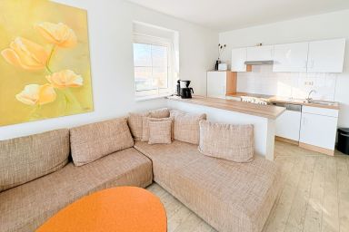 Boddenhof Apartment 50 - hell und freundlich - Ferienwohnung 50 – Familienfreundlich, Haustiere erlaubt, mit Terrasse und WLAN