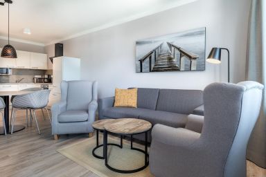 Ferienwohnungen am Godewindpark Travemünde - Modernes Apartment mit Wellness, überdachtem Balkon und Strandnähe in Travemünde