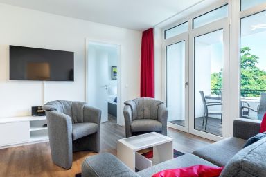 Godewindpark Travemünde - Modernes Apartment mit Wellness, Balkon und Strandnähe in Travemünde