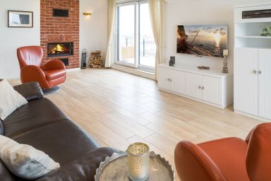 Villa am Kreidebruch, FeWo OstseeWeitblick - Panoramablick auf die Ostsee
