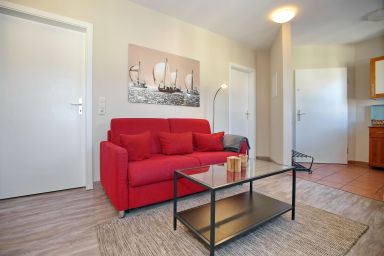 Ulmenschlößchen - 34m² Ferienwohnung für 2 Erwachsene + 1 Kind, strandnah