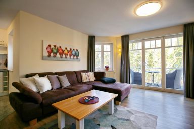 Villa Seepferdchen - 59m² Wohnung für 4 Personen mit Balkon