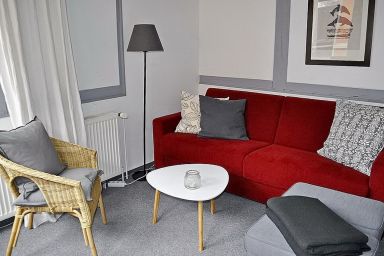 Auf den Höfen - 58m² für 4 Erwachsene und 1 Kind mit Terrasse