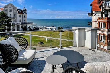 Villa Siegfried - Ferienwohnung Penthouse Kühlungsborn – Villa Siegfried, 2 Zimmer, Balkon, Ostsee, 4 Personen