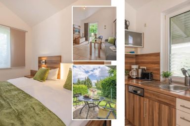 Haus Ostseekristall - Gemütliche Ferienwohnung in Zinnowitz mit Terrasse und Garten auf Usedom