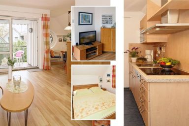 Seeblick Anlage - Moderne Ferienwohnung in Koserow mit Balkon und Meerblick – nur 100 m zum Strand