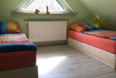 Schlafbereich. 2 Boxspringbetten in der Galerie