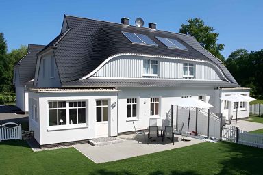 Ferienhaus mit WLAN und Parkplatz in Strandnähe