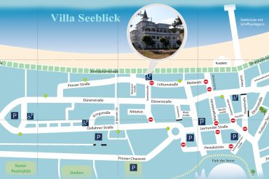 Villa Seeblick Nr. 6 - Villa Seeblick Nr. 6, 115 qm, 2 Schlafzimmer, 2 Balkone, max. 7 Personen