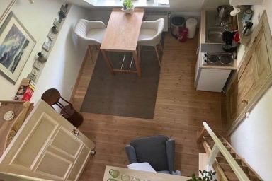 Reetdachkate Nordfriesland - Ferienwohnung-1-Raum "Storchennest"