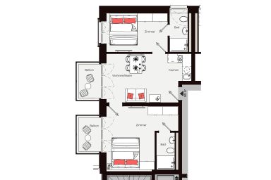 Gezeiten Suites - Gezeiten Suites No. 15 097/105