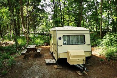 DDR KULTWOHNWAGEN DIREKT AM STRAND - Nonnevitz auf Rügen - DDR KULTWOHNWAGEN 3