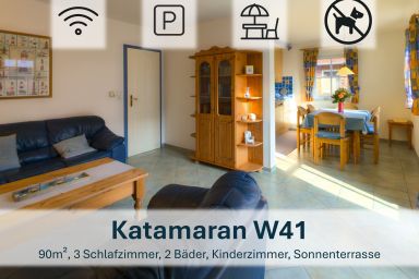 Haus Katamaran -Typ 1 - Nordseebad Burhave - oHT - Katamaran-Typ1 #W41