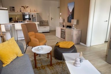App. Glück am Meer mit 1 SZ und Balkon, strandnah - Appartement mit 1 SZ und Schlafsofa - Aufbettung 3. P.