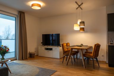 210 Fewo Langeoog mit Balkon und Meerblick sowie Seeblick - 210 Fewo Langeoog