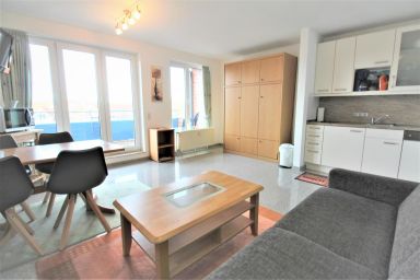 Residenz Knechtsand in Duhnen - KNE-44 - Helles Appartement mit großem Balkon