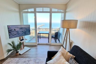 Appartementhaus Atlantik - (14) 3- Raum- Appartement mit Balkon- direkter Seeblick