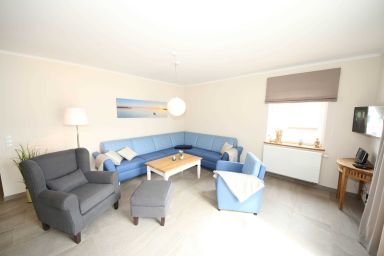 P: Zollhaus Klein Zicker - exklusive Wohnungen mit Meerblick - Ferienwohnung 01 mit Südterrasse und Meerblick