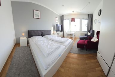 Hygge Strandstudio für 2 am Südstrand Fehmarn – 3 Min zur Ostsee, Parkplatz inkl.