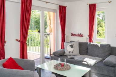 NordseeResort Friesland - Apartment mit privater Sauna und tollem Balkon an der Graft mit Blick zum Deich!
