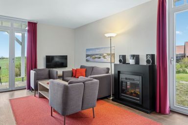 Resort Deichgraf - Strandnahe Ferienwohnung mit Sauna und toller, sonniger Terrasse mit Strandkorb