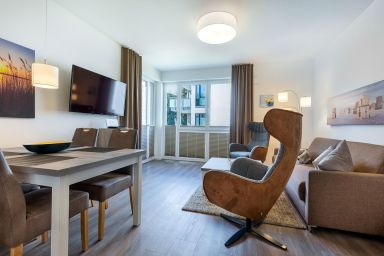 Aparthotel Ostseeallee - Geschmackvolles Apartment mit sonniger Terrasse und nur 200 m zum Ostseestrand
