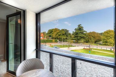Godewindpark Travemünde - Stilvolles Studio-Apartment mit Blick zum idyllischen Godewindpark & SPA im Haus