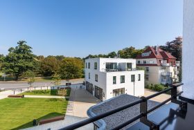 Ãberdachte Loggia in Nord-Ost-Lage