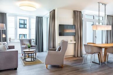 Godewindpark Travemünde - Großzügiges und geschmackvolles 3-Zimmer Apartment mit Loggia und zwei Bädern!