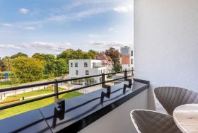 Ãberdachte Loggia in Ost-Lage