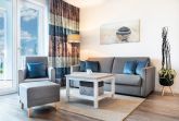 Wohn-/Essbereich mit Doppelschlafcouch