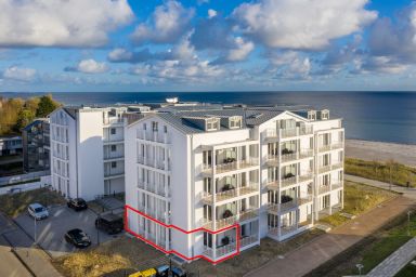 Apartmentanlage Meerblickvilla - Familienfreundliches Apartment am Meer mit Balkon und hauseigenem Saunabereich