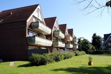 Olhörnweg 1, Whg. 22 - Ferienwohnung mit 2- Zimmern auf ca. 50m² und einfacher Einrichtung, Meerblick