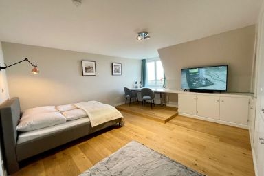 Norderhof - Liebevoll gestaltete 32m² große Appartement im 1.OG bietet Platz für 2 Personen