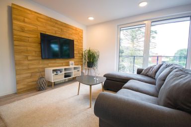 Apartmenthaus Sport-Sager - Helle 3-Zimmer-Wohnung für 3 Personen mit Wlan und Balkonzugang aus jedem Raum