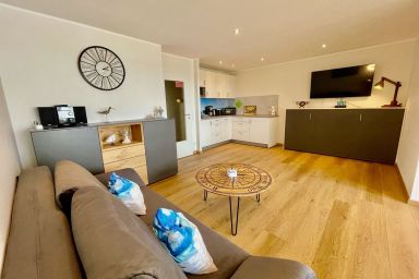 Seeblick - Strandkoje im Haus Seeblick - mit Strandkorb am Hauptstrand!