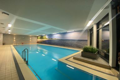Prinz Hamlet - 52 m²-Ferienwohnung für bis zu 4 Personen mit Meerblick, Balkon, Pool und Sauna