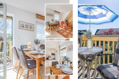 Ferienwohnung Strandliebe - Gemütliche Ferienwohnung mit Balkon – nur 550 m zum Ostseestrand