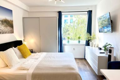 Beach&CityBude inkl. Saisonstrandkorb - Kleine, aber feine Wohnung für 2 Gäste + Hund in bester Lage.