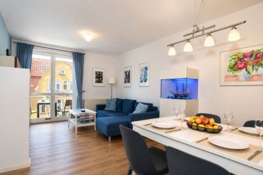 Fewo Engel - Gemütliche 44 m² Ferienwohnung mit Balkon & Platz für 3 Personen