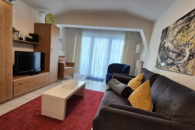 Fewo Strandgut - 45 m² Erdgeschosswohnung für 2+1 Personen mit Terrasse in Bungalowanlage