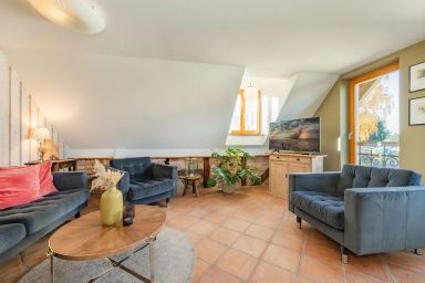 Ferienwohnung am Rieck 02 - Ferienwohnung am Rieck 02 - geräumiges Landhaus-Domizil mit Kamin
