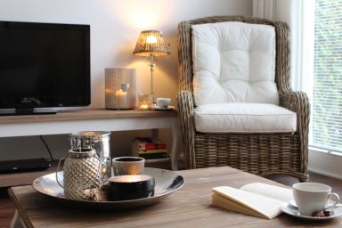 Meeresblick - Ferienwohnung Kühlungsborn – 2 Zimmer für 4 Personen mit Terrasse & 50 m zum Strand