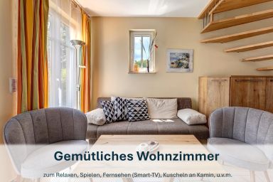 Paradies-Ambiente - strandnah, Sauna, Kamin, hundefreundlich - Zinnowitz-Paradies Ambiente