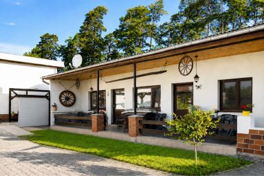 Bungalow am Hellbach XL im Ostseeland - XL-Bungalow links & rechts (100m², 5 Erw. + 1 Ki + 1 Baby)