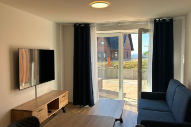 Ferienwohnung OstseeGlück mit Terrasse und Seeblick - Ferienappartement