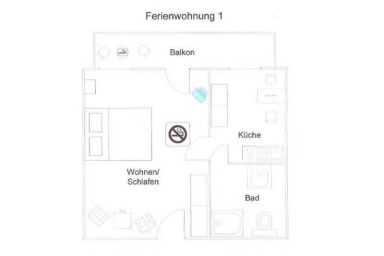 Villa Fanny - 1. Ferienwohnung